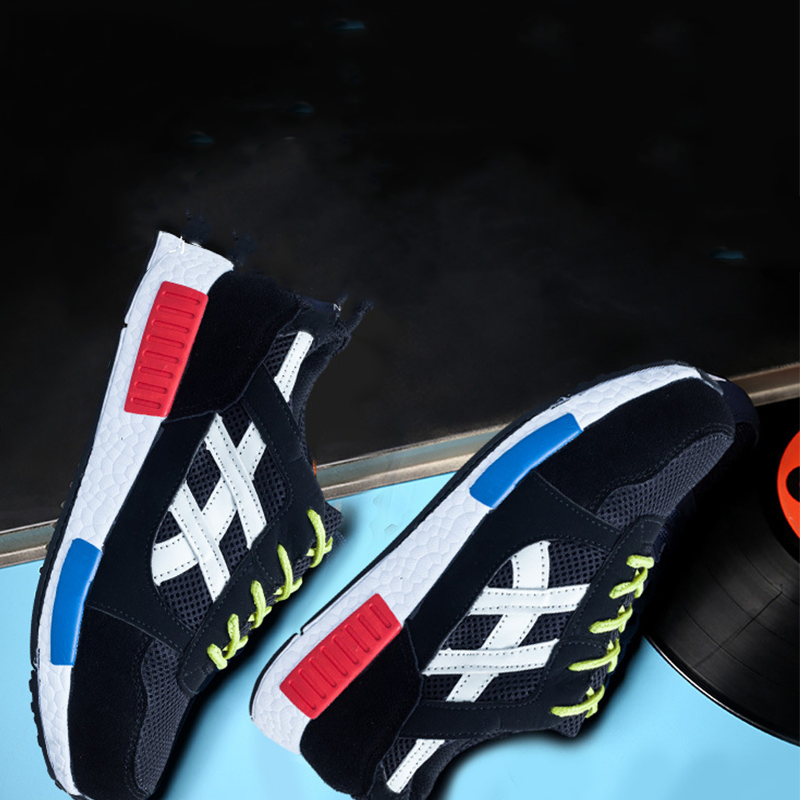 Lightweight Breathable Steel Toe Safety Sneakers for Men