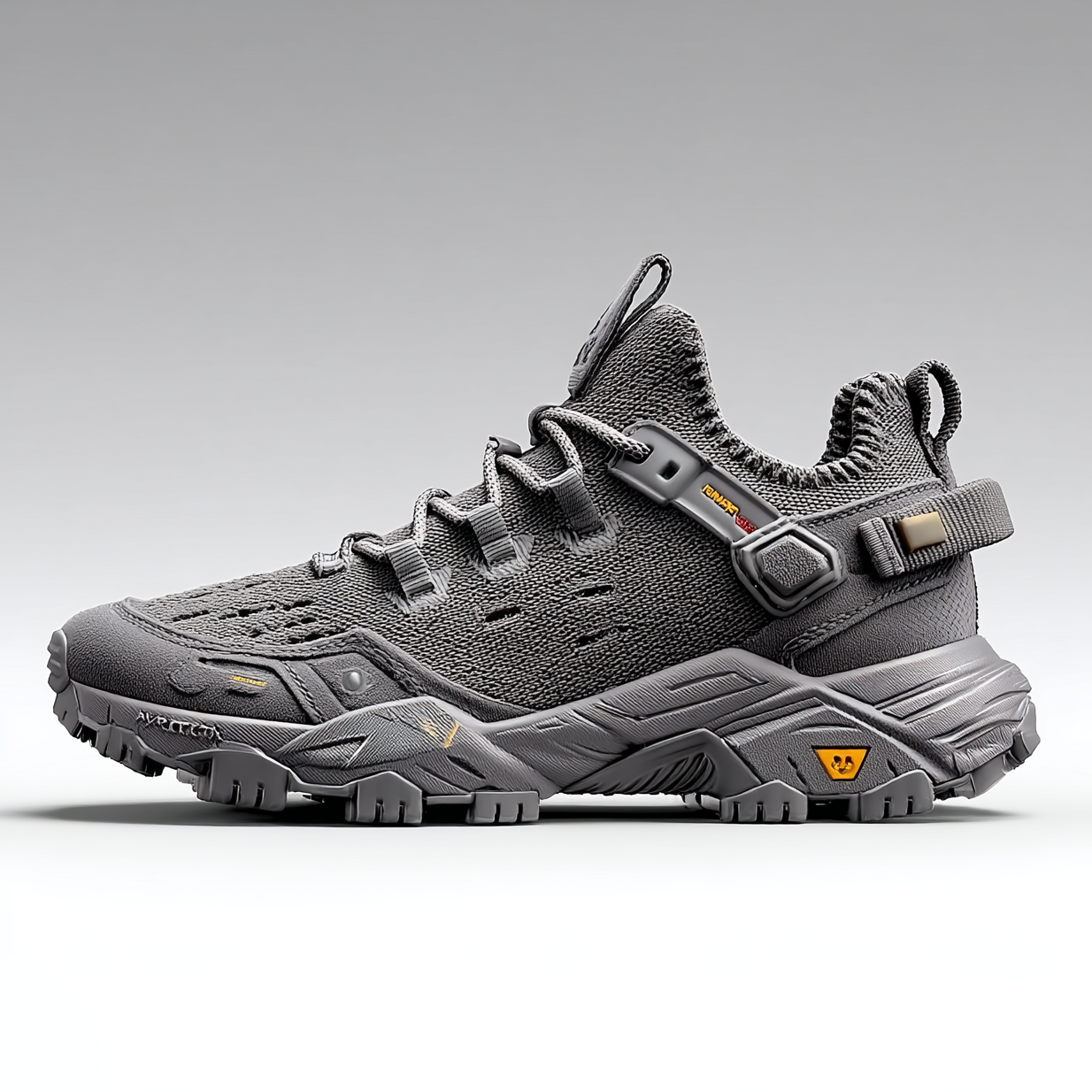 Wholesale Factory Direct Minimalist Monochrome Sneakers Shock-absorbing Lightweight Slip-Resistant Breathable Work Shoes for Men