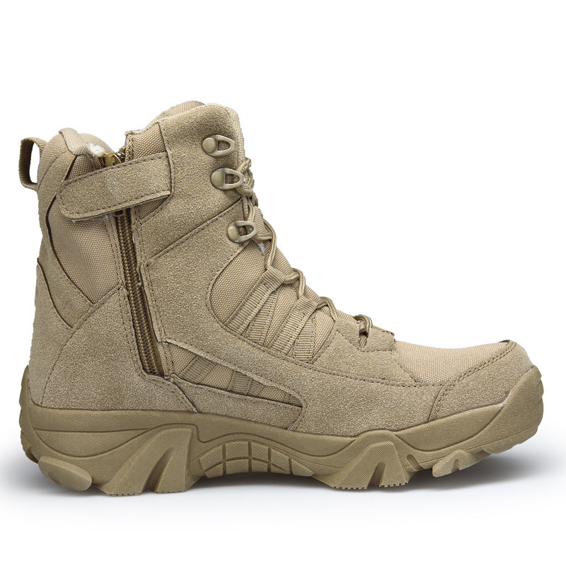 Men's Safety Shoes Leather Safety Boots Waterproof Winter Boots for Men