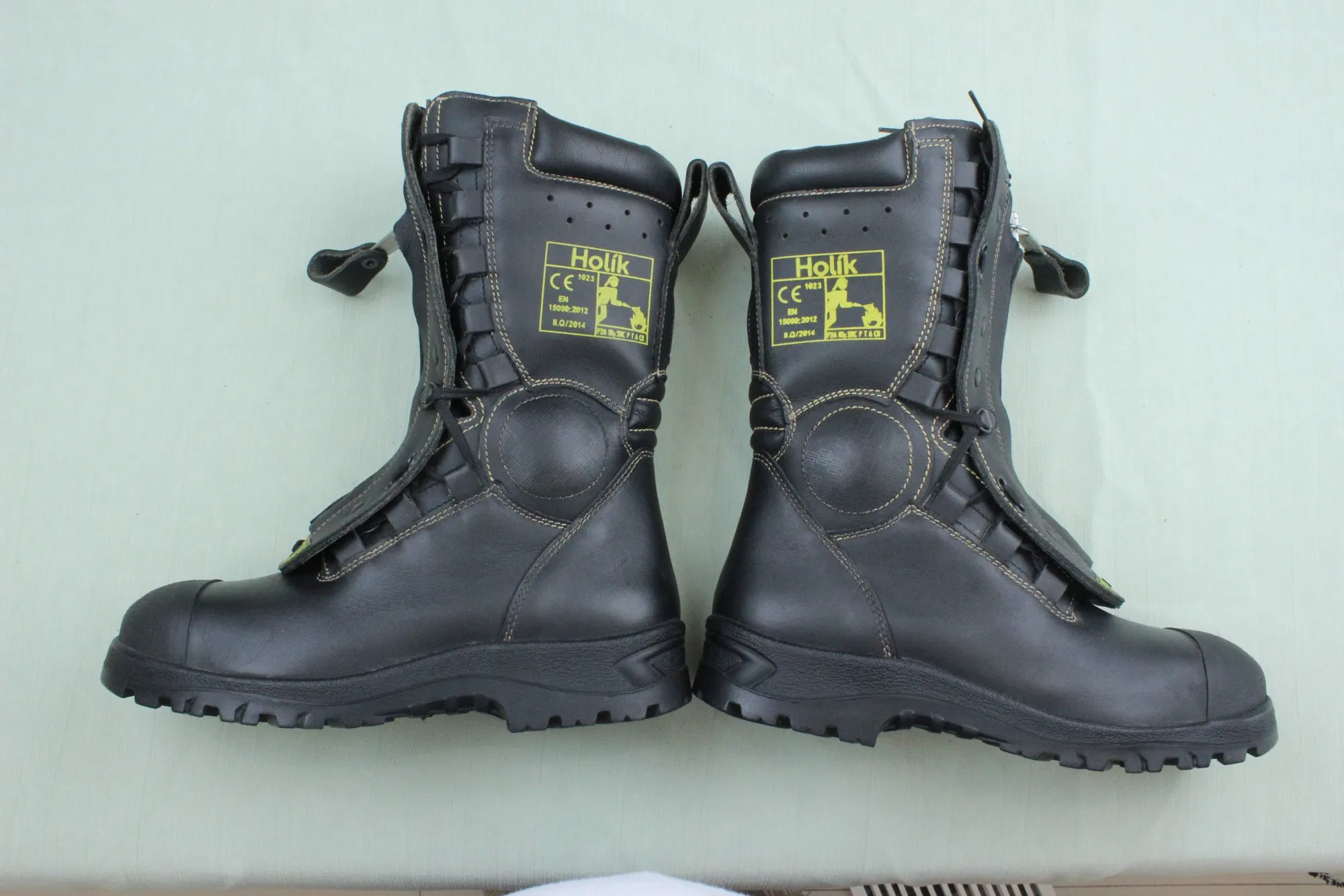 Structural Firefighting Boots with Metatarsal Guard Enhanced Safety