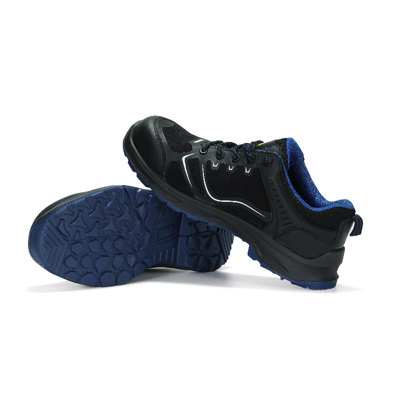 Durable Composite Toe Electrical Hazard Protective Shoes with Puncture Resistant Sole for Construction