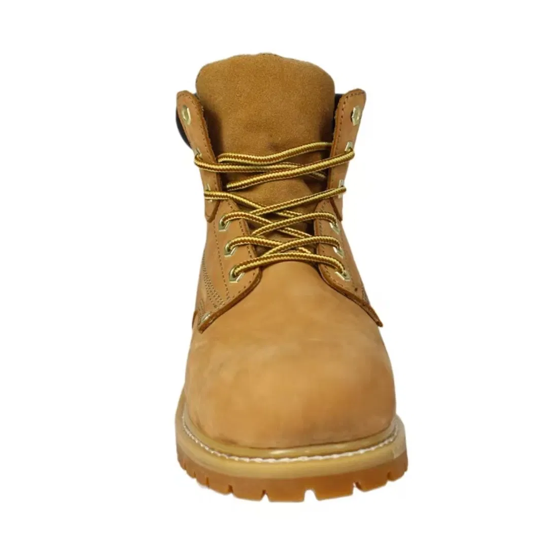 Armor Working Boots Steel Toe Yellow/Black Lace up Safety Boots Work Boots
