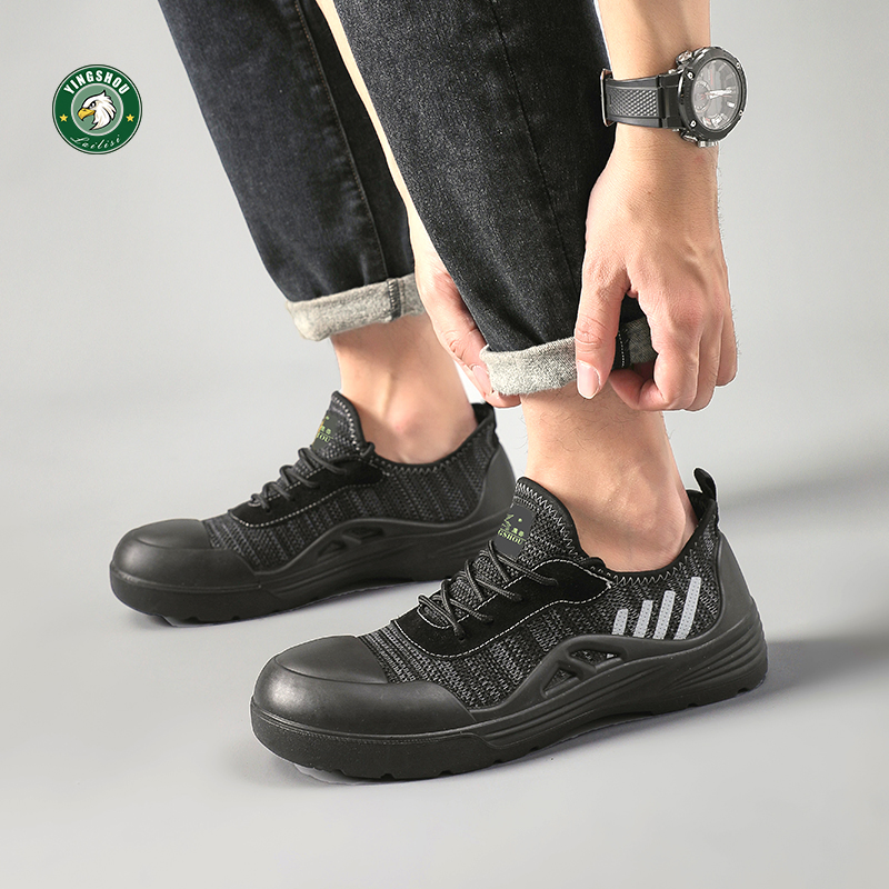 Best Safety Toe Shoes Anti Stabbing Safety Shoes for Men Anti Smashing Composite Safety Shoes Price