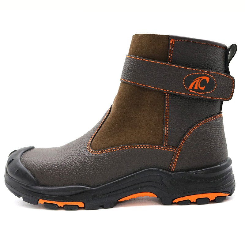 Tiger Master Fiberglass Toe Anti Puncture 18 Kv Insulation Dielectric Safety Shoes for Welding