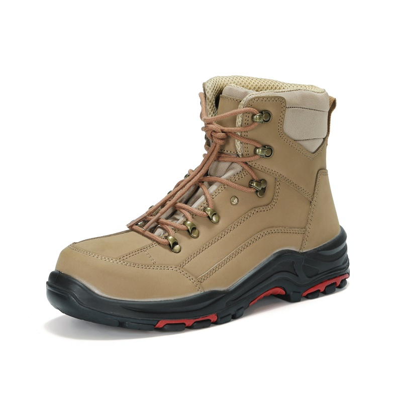 High Quality Leather Steel Toe Safety Boots Safety Work Shoes