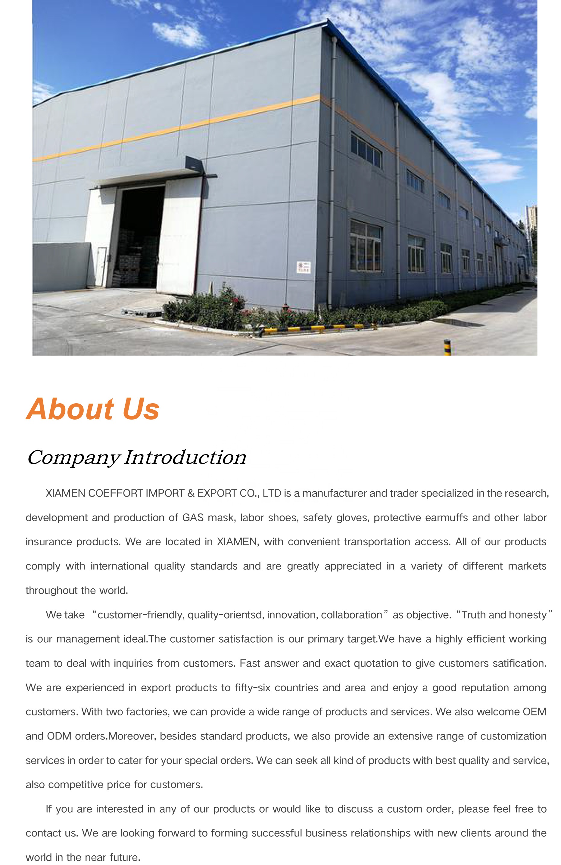 Industrial Environment