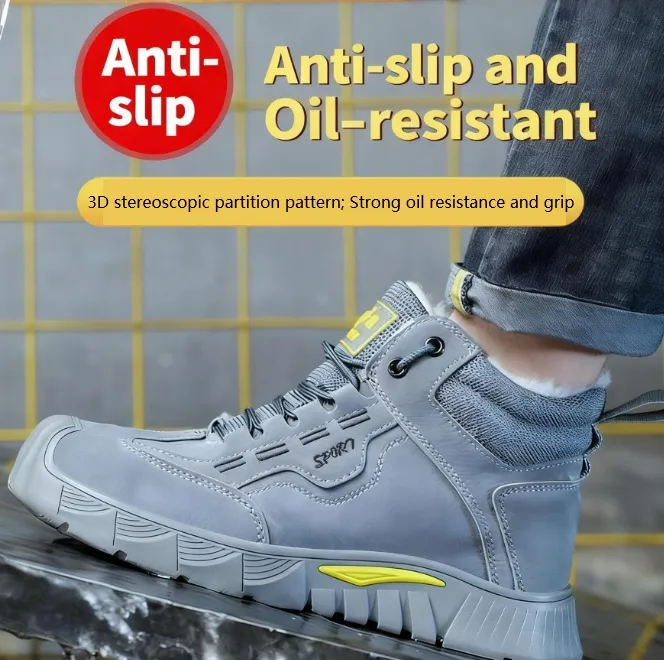 Insulated Safety Shoes Detail