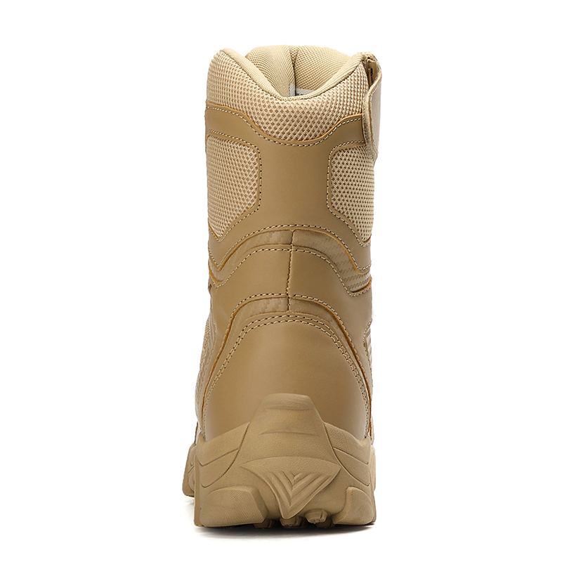 Outdoor Puncture-Resistant High-Top Safety Shoes Men Smashing-Resistant Work Boots