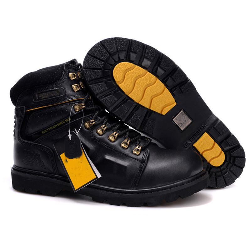 Men's Breathable Gray Safety Shoes Anti-smashing Construction Safety Shoes Work Safety Shoes