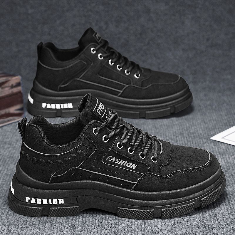 2024 Autumn New Men's Safety Shoes Mesh Upper Construction Work Waterproof Lace-up Non-Slip Wear-Resistant Lightweight Trendy