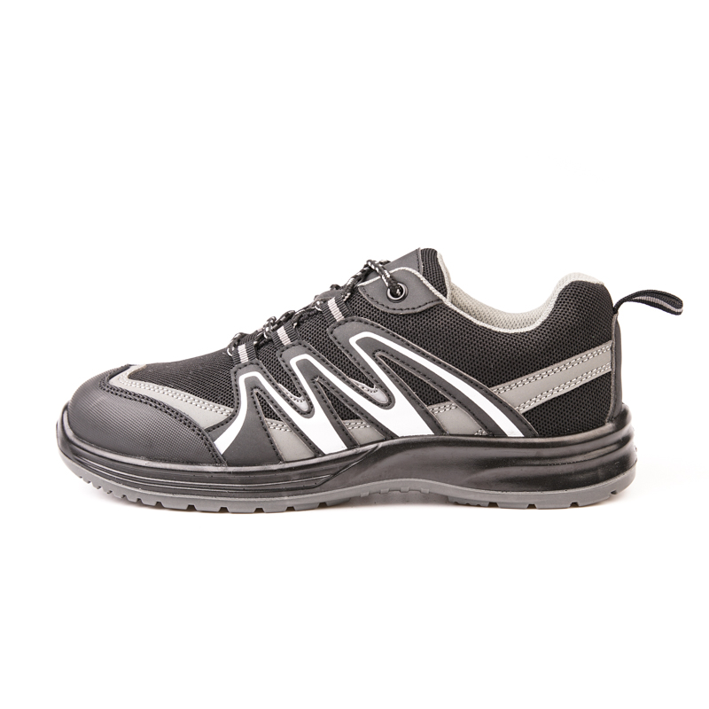 Summer Breathable Casual Sports Light Weight Industrial Composite Toe Work Safety Shoes for Men