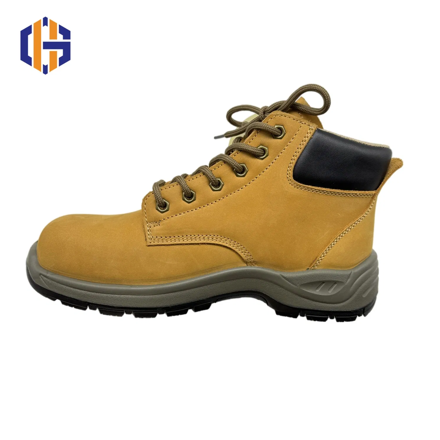 China Composite Work Boots Breathable Protective Leather Upper Steel Toe Labor Footwear Safety Shoes Mens Shoes