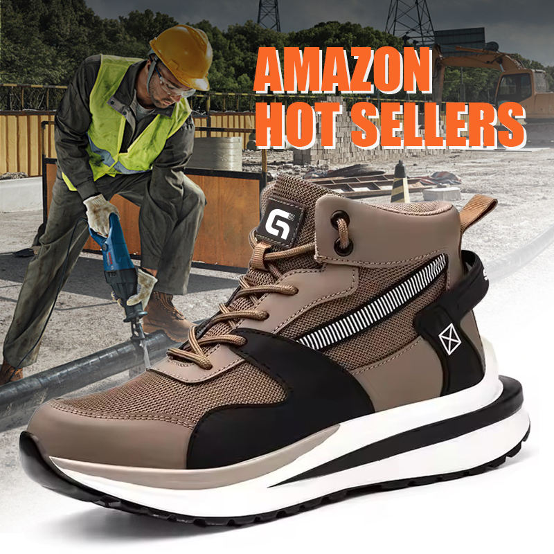 New Arrival Mountaineering Breathable Safe Toe Sport Safety Shoes for Men Working Industrial Price Breathable Industrial Outdoor