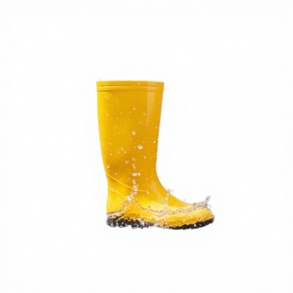 Polyvinyl Chloride (PVC) Waterproof Breathable Soft Knee-High Safety Boots with Steel Toe Steel Plate High Quality Oil Resistant