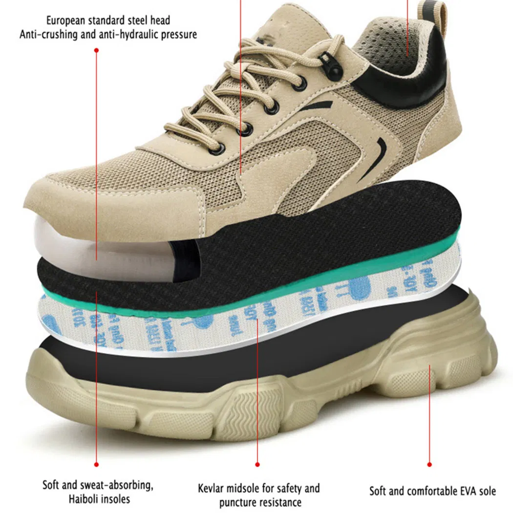 Metatarsal Guard Safety Boots for Crush Hazard Protection
