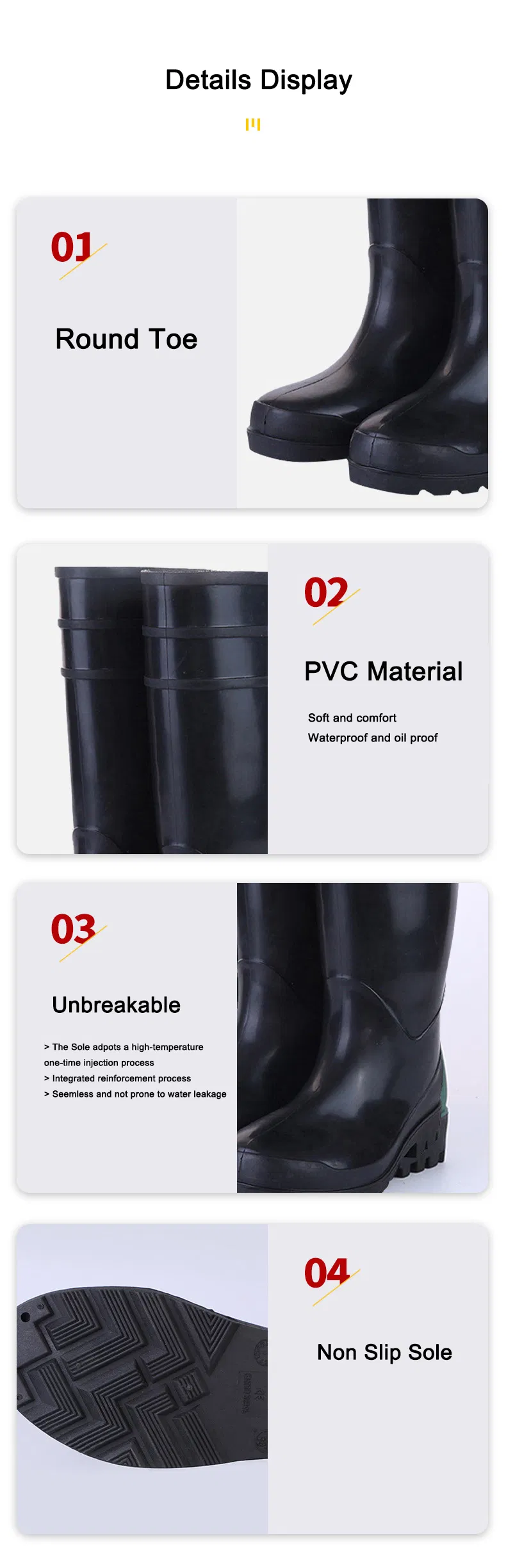 Protective Rain Boots 12