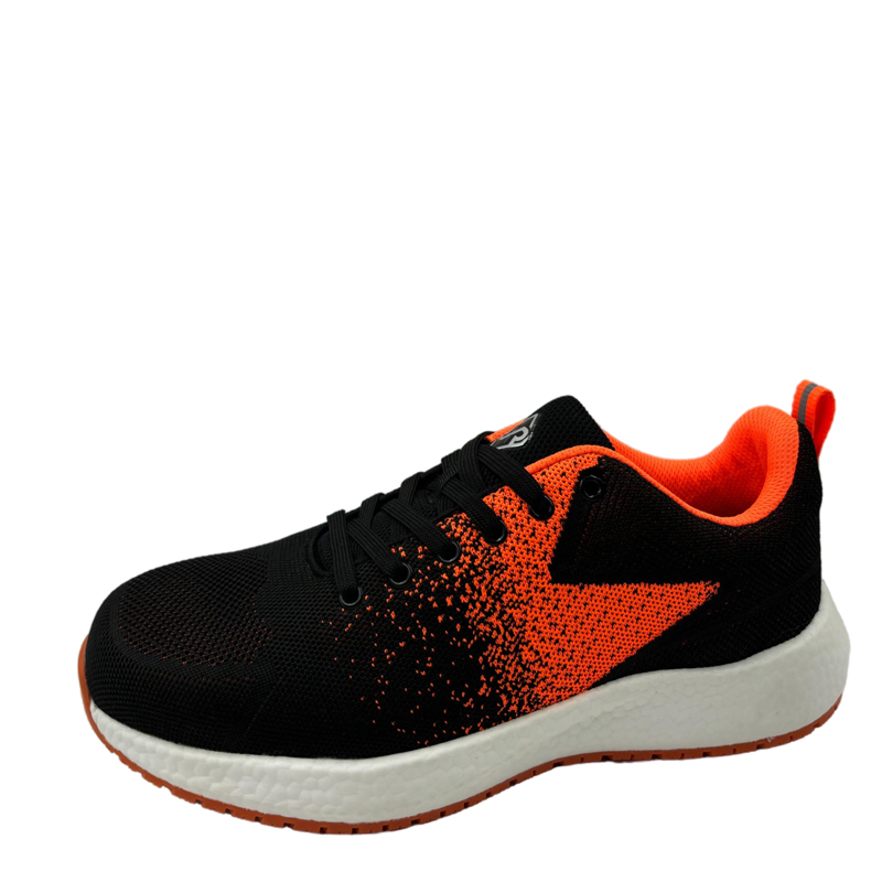 Breathable Lightweight Steel Toecap Running Sneakers for Safety