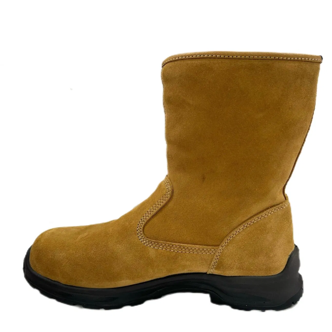 Durable High-Top Safety Boots with Steel Toe and Puncture-Resistant