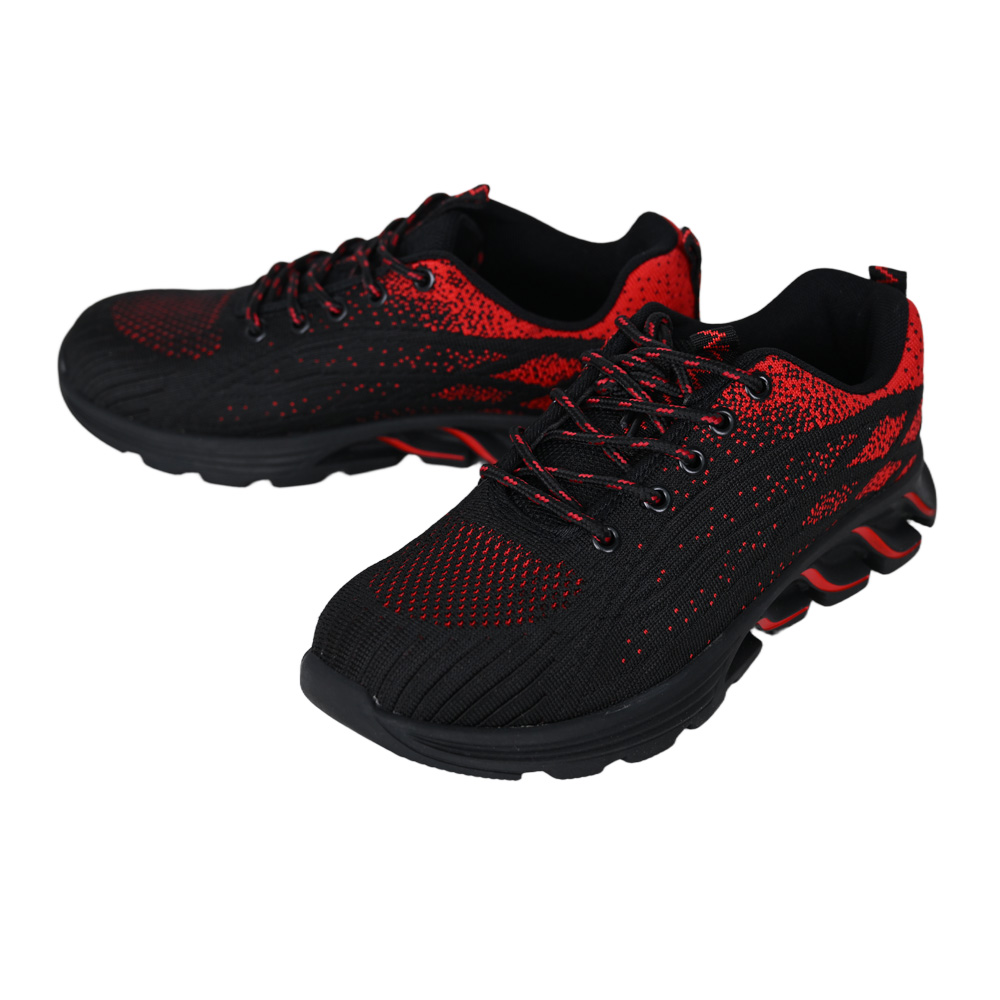 ULTAC Steel Toe Anti-Puncture Fly Knit Upper Breathable Mesh Lining Low Cut Work Shoes for Industrial Workers Safety Shoes