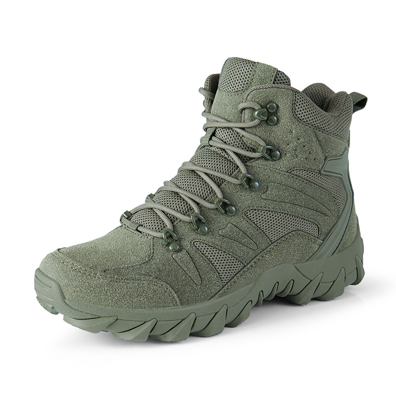 New Arrivals Climbing Sport Shoes Outdoor Hiking Boots Work Safety Boots Men's Tactical Boots Desert Waterproof