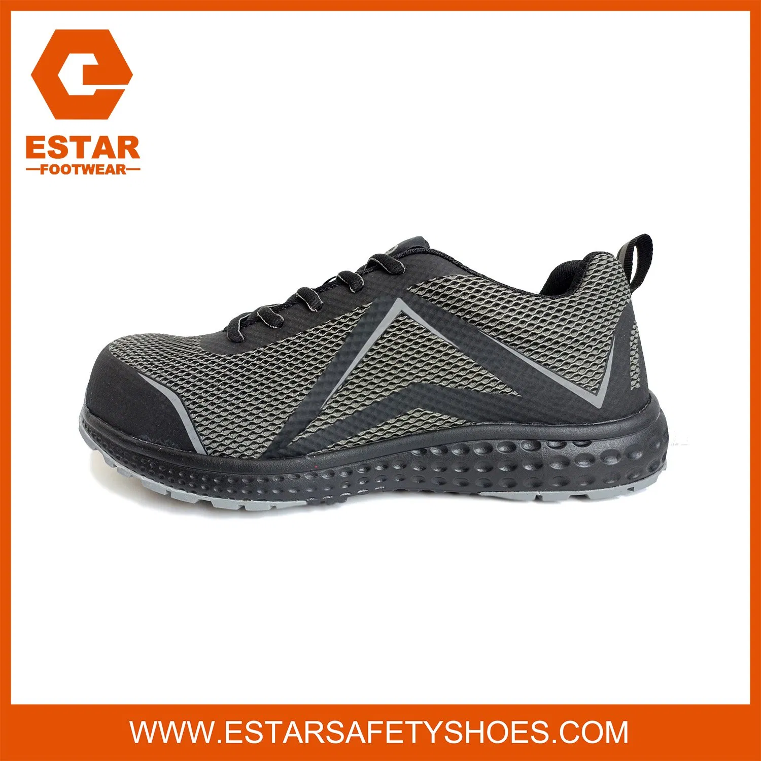 Super Lightweight Safety Trainer Shoes with Nano Composite Toe and Ultralight Kevlar Anti-Puncture Midsole