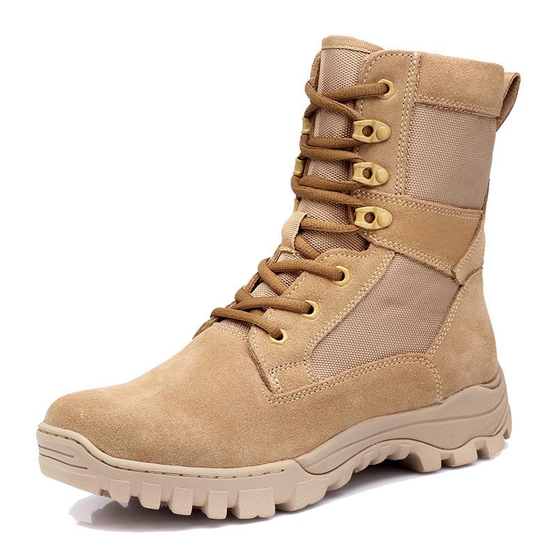 New Style Outdoor High Top Boots Tactical Boots Hiking Desert Boots Puncture Resistant