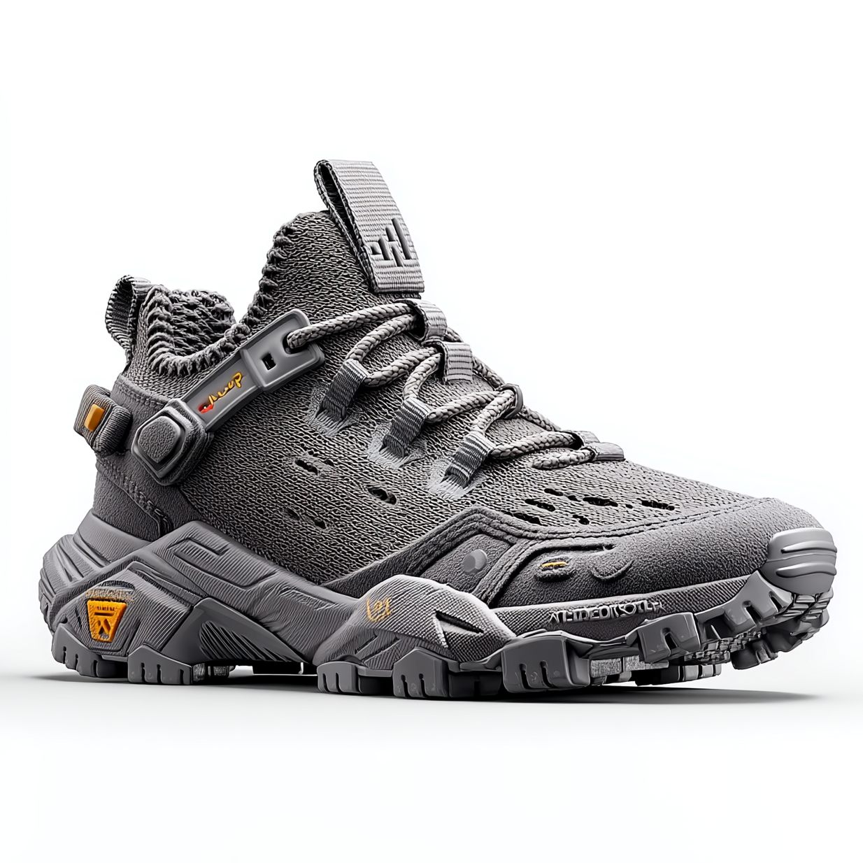 Wholesale Factory Direct Minimalist Monochrome Sneakers Shock-absorbing Lightweight Slip-Resistant Breathable Work Shoes for Men