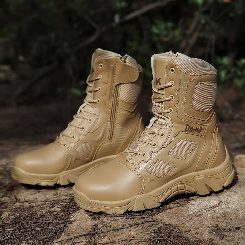Outdoor Puncture-Resistant High-Top Safety Shoes