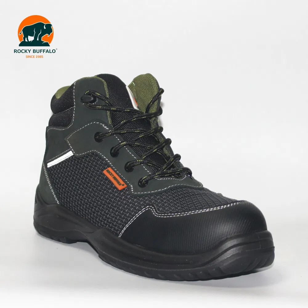 Rocky Buffalo Composite Toe Anti-Puncture Midsole Black Sport Safety Shoes