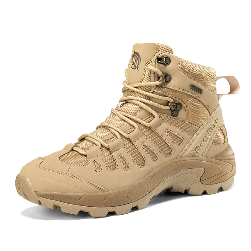 New Arrivals Climbing Sport Shoes Outdoor Hiking Boots Work Safety Boots Men's Tactical Boots Desert Waterproof