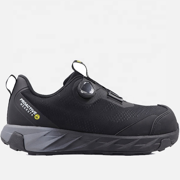 Summer Unisex Steel Toe Leather Safety Shoes Construction Site Mesh PU Outsole Puncture-Resistant Work Low-Cut Wholesale