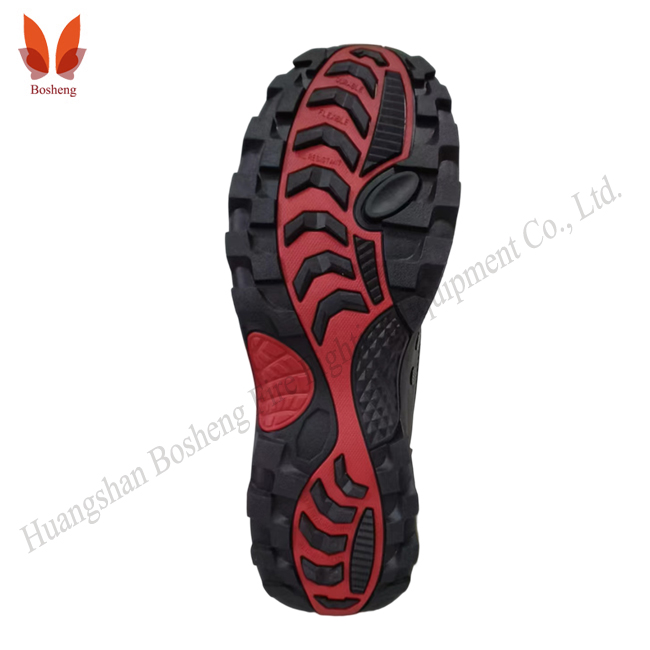 Firefighters' emergency rescue boots, fire rescue boots, safety shoes, carbon fiber toe caps, anti smashing boots