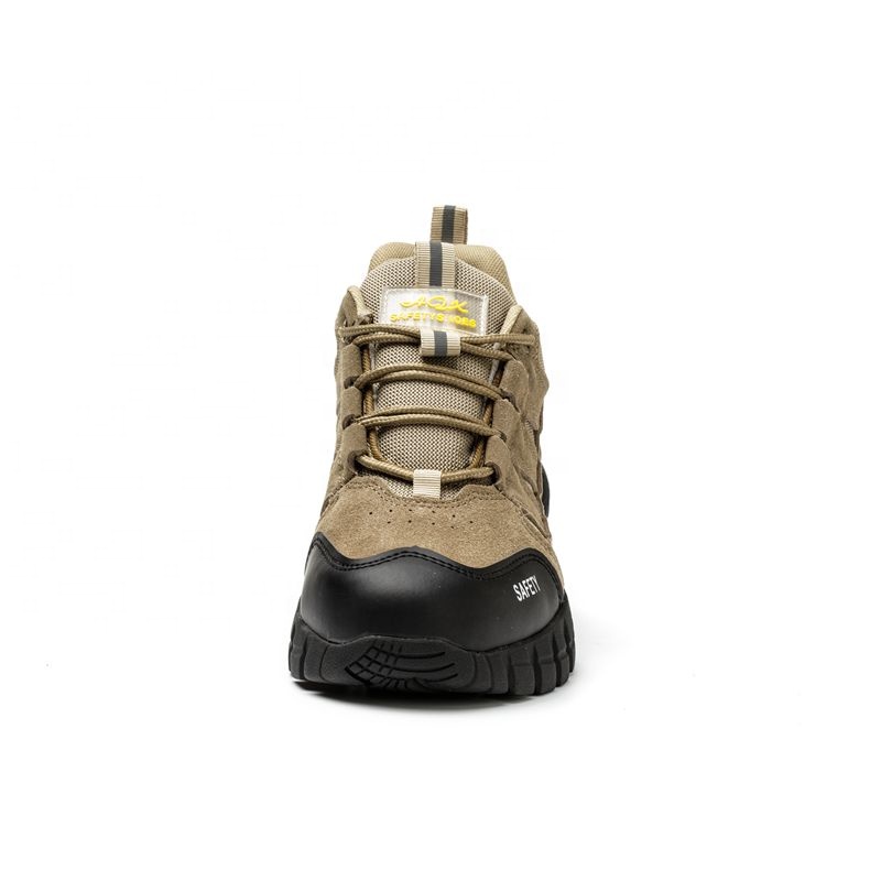 Breathable Light Weight Safety Shoes Steel Toe for Men Work Shoe Anti slip Mens Safety Boots for Workers