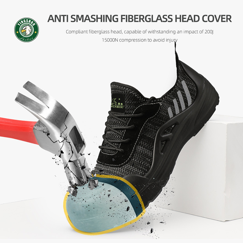 Best Safety Toe Shoes Anti Stabbing Safety Shoes for Men Anti Smashing Composite Safety Shoes Price