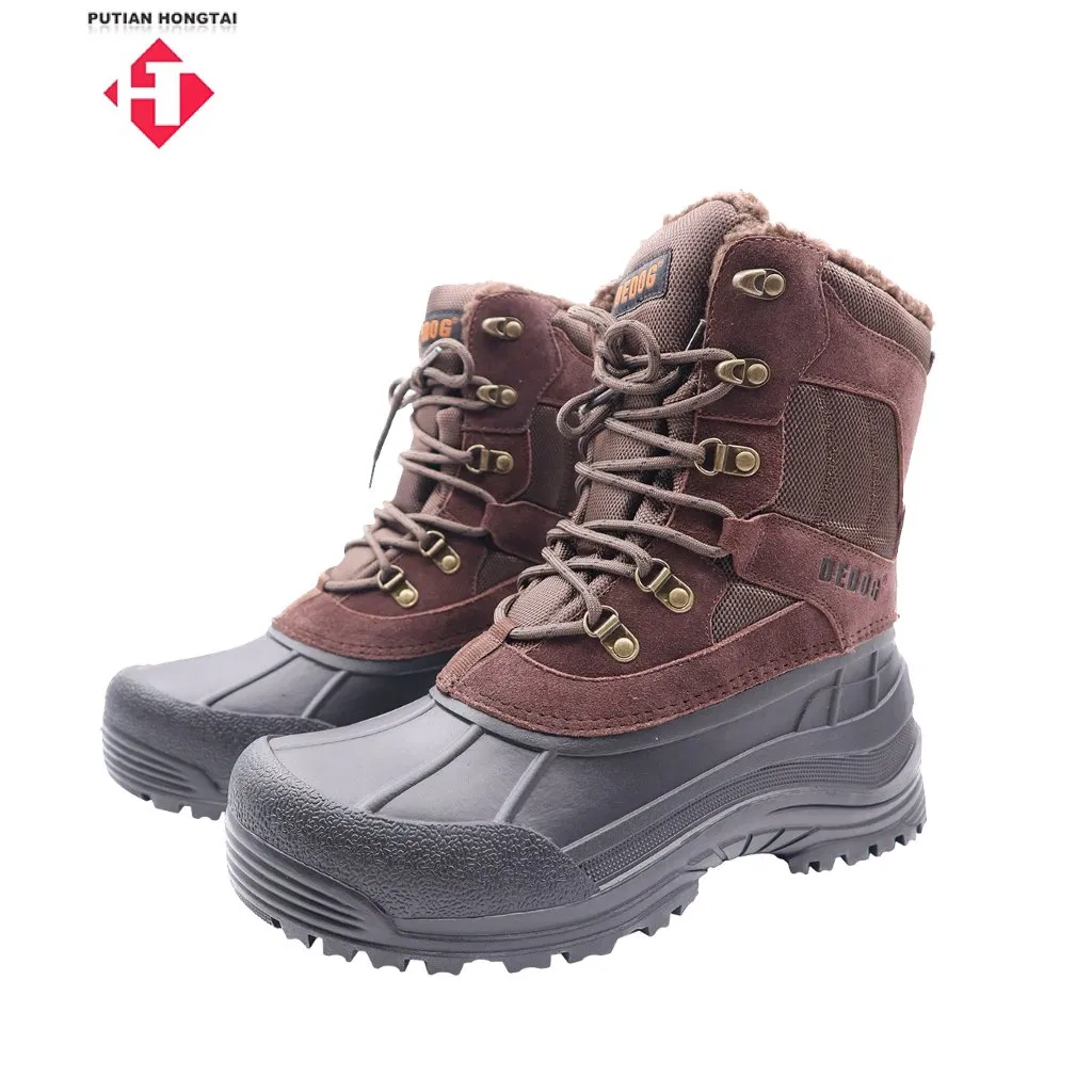 Hot Sale Anti-Slip Mens Winter Snow Boots Winter Work Boots