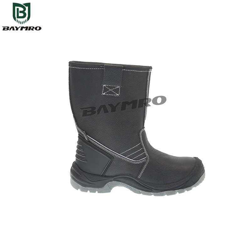 Cow Leather Steel Toe Smash Puncture Static Resistant Footwear Safety Work Labor Shoes Safety Boots En20345