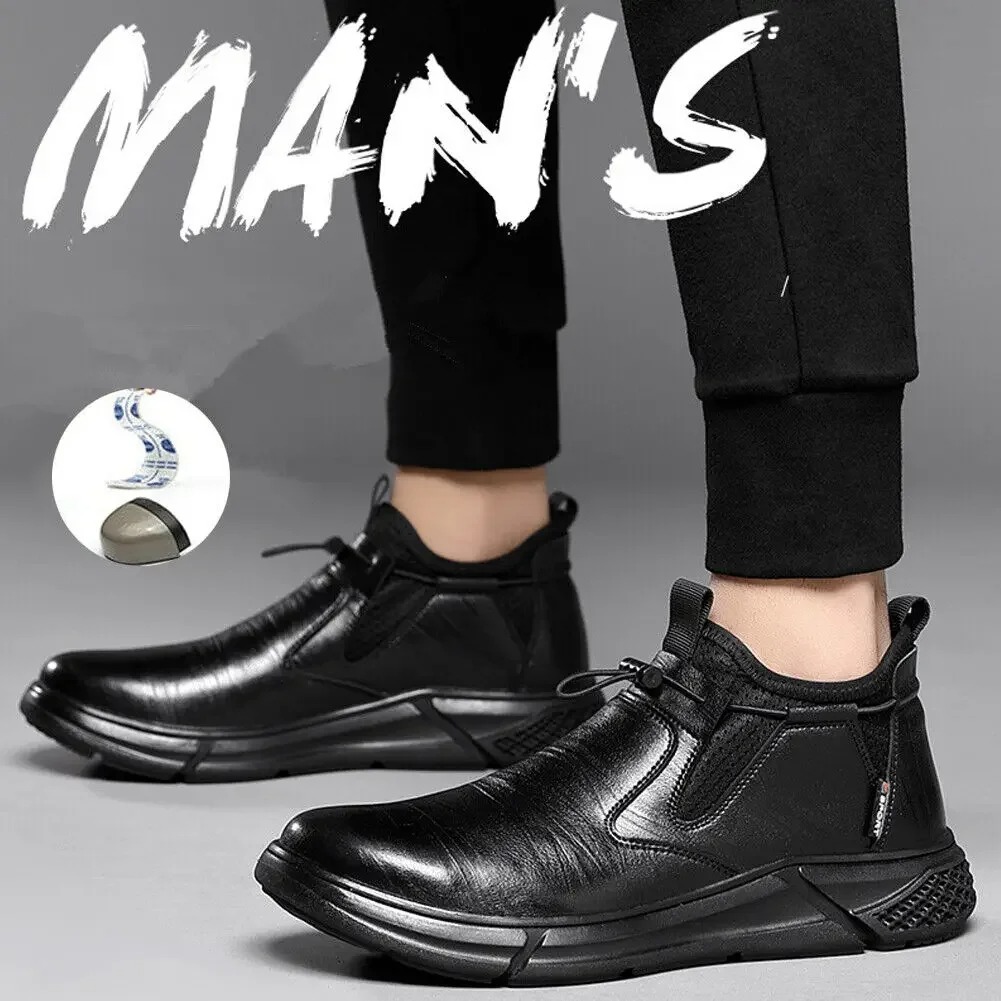 Safety Shoes for Men High Cut Safety Boots Quality Waterproof Safety Boots Industrial Steel Toe Work Boots