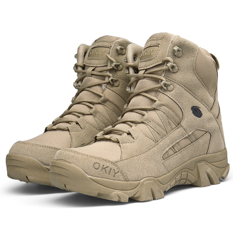 Men's Safety Shoes Leather Safety Boots Waterproof Winter Boots for Men