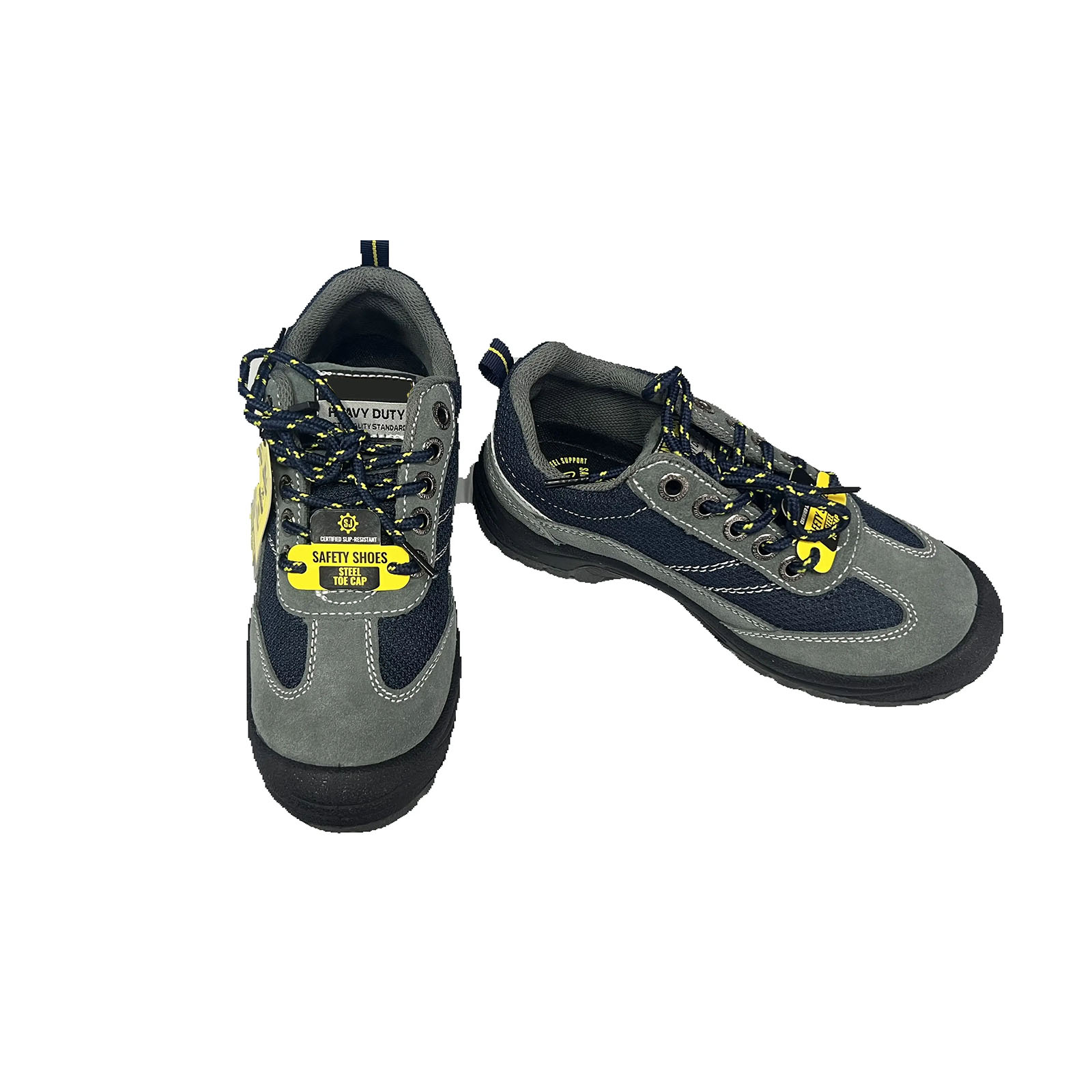 Low Cut Safety Shoe Breathable Upper Slip Resistant for Mining Construction