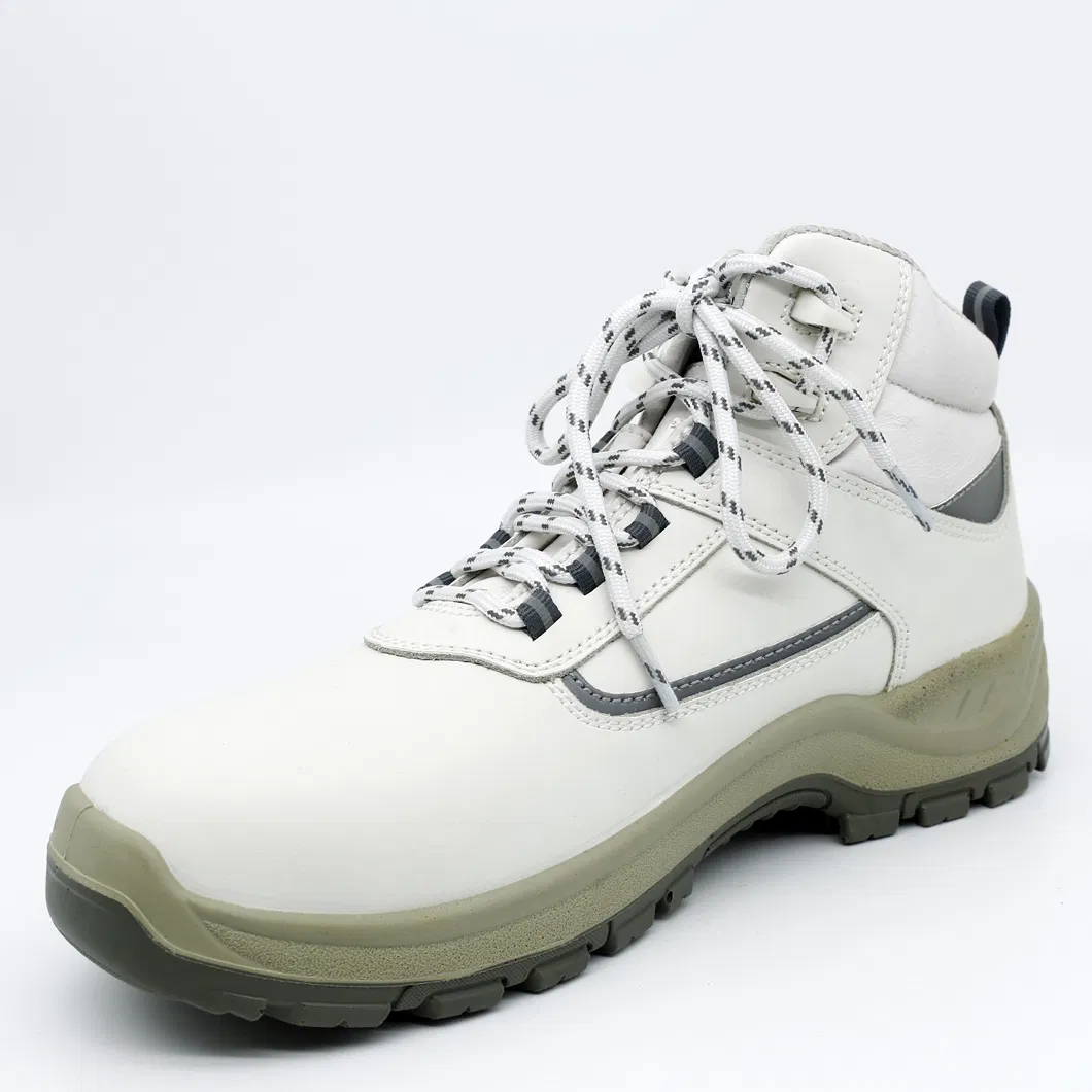 Premium White Hygienic Kitchen Safety Shoes for Chefs