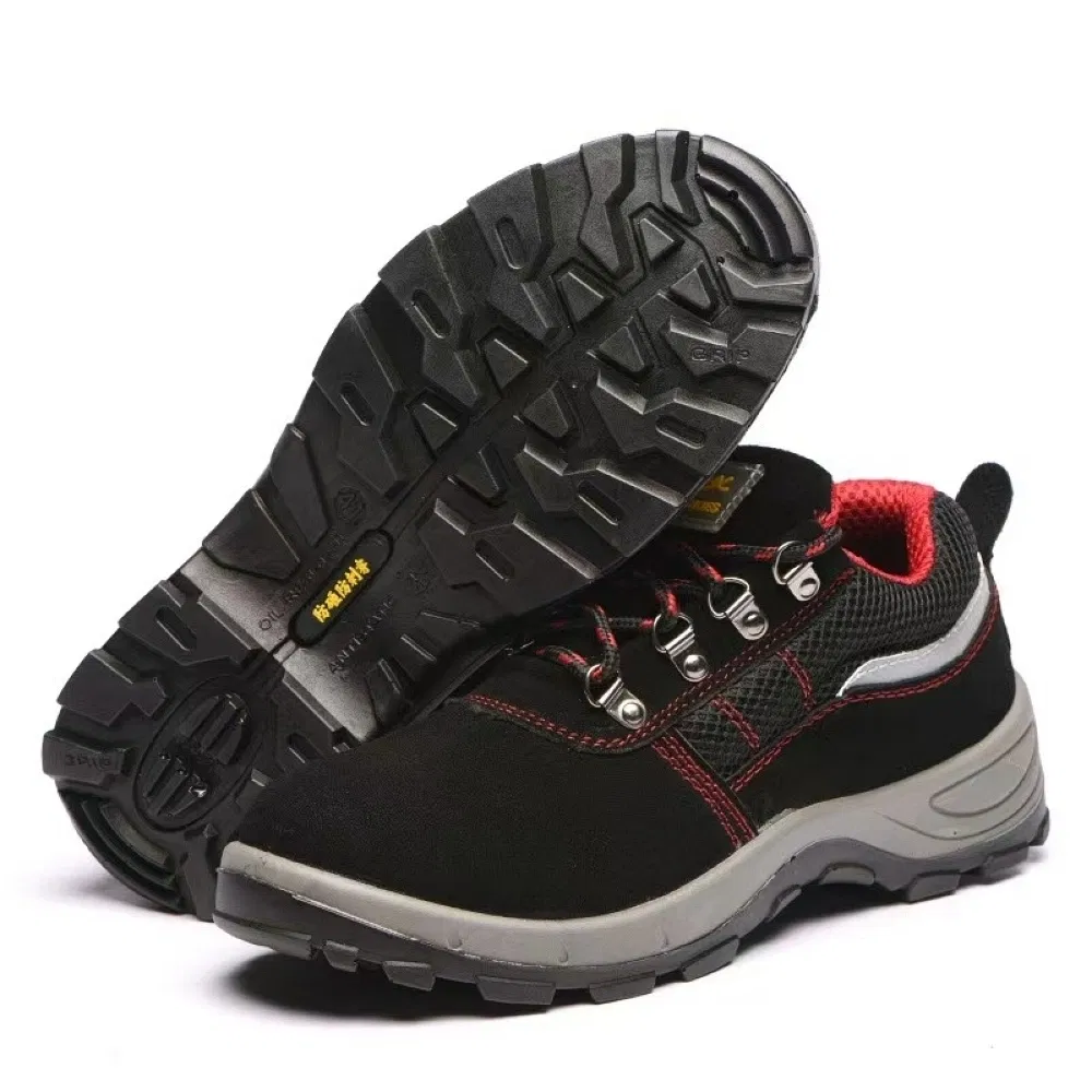 Composite Toe Labor Safety Footwear Suppliers Wrinkle-Resistant Professional Original Safety Shoes