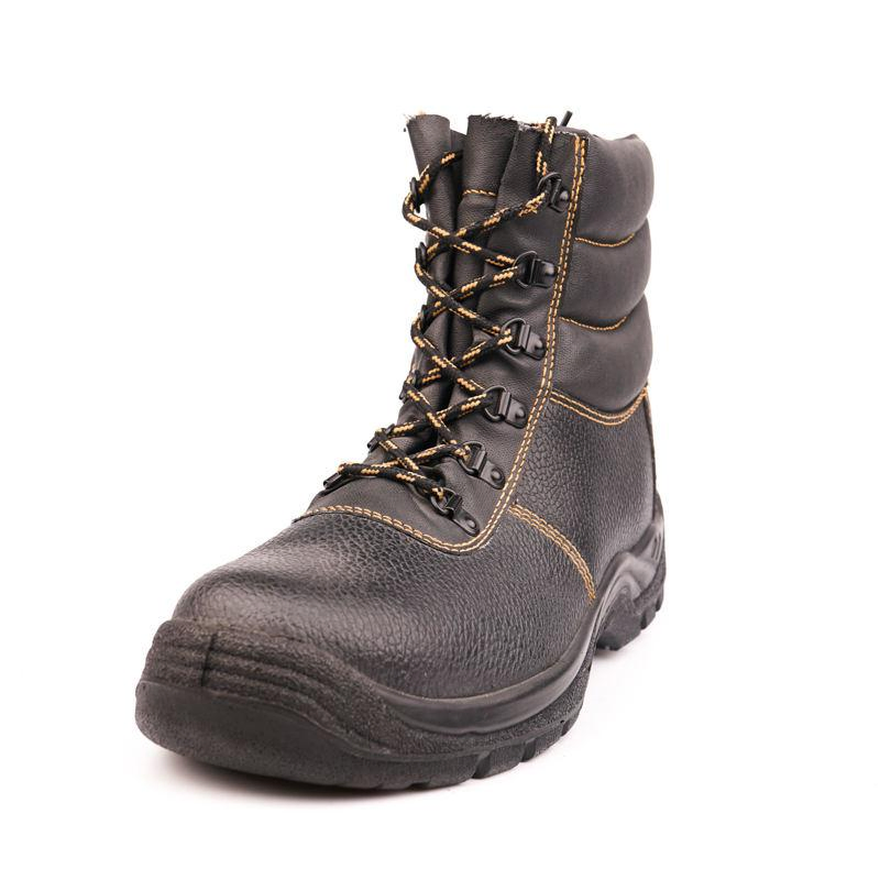 2024 Men's Breathable Leather Steel Toe Safety Work Boots
