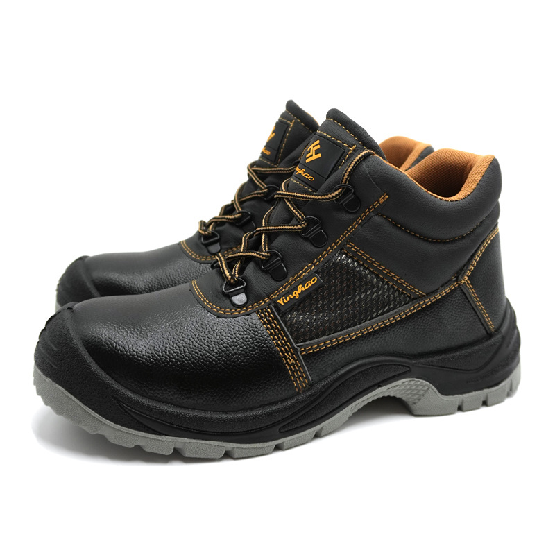 Men's Low Cut Industrial Safety Shoes for Winter Iron Toe Impact Oil &amp; Water Proof Waterproof Boots for Construction Work