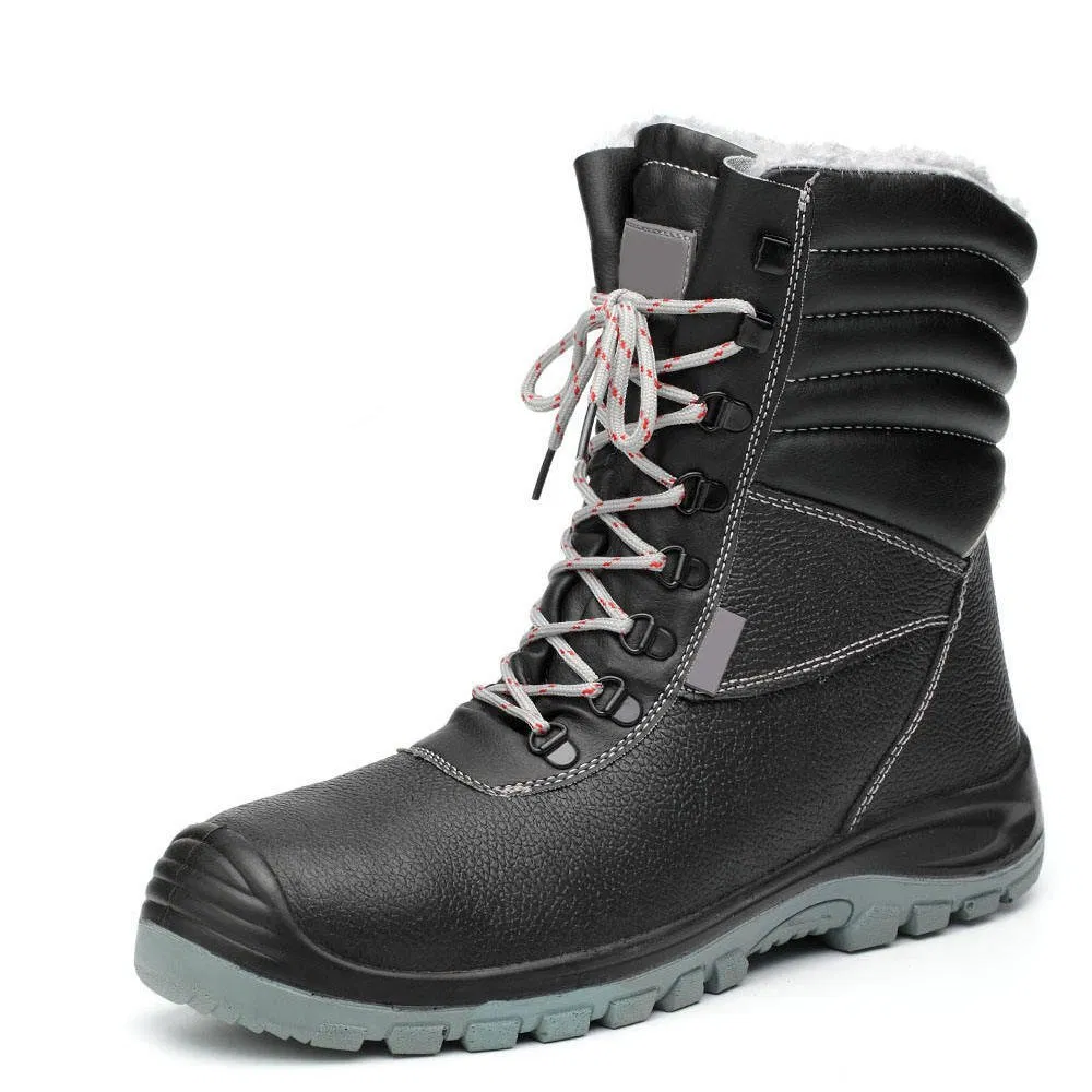 Durable Nubuck Leather Work Boots for Men - Safety First