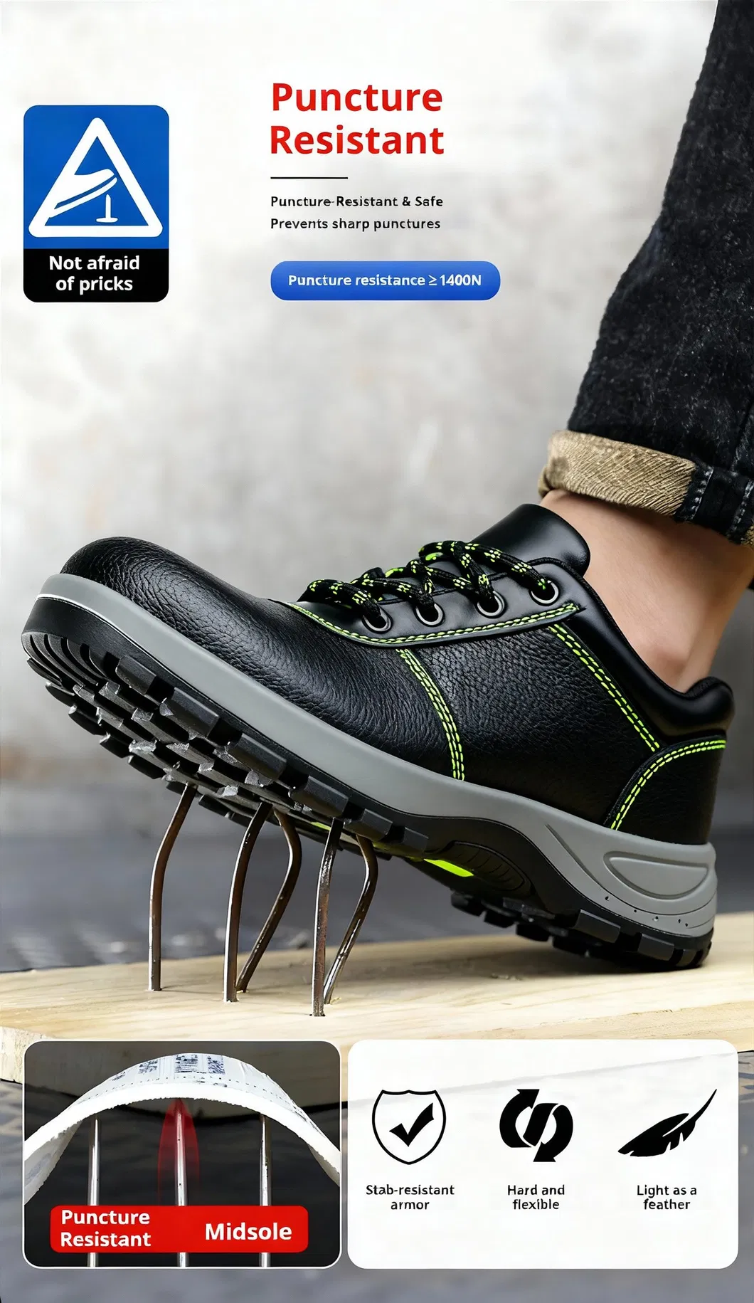 Work Boots Detail 5