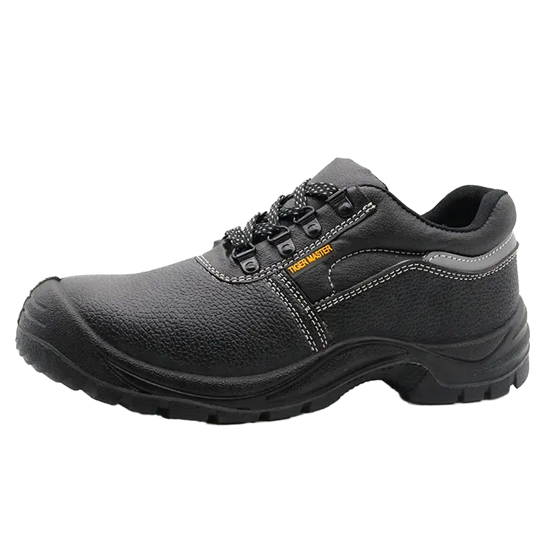 Anti-Smashing High Cut Industrial Construction Boots Waterproof Breathable Leather Iron Steel Soft Safety Shoes