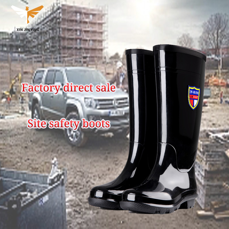 Waterproof Rubber Wellington Rain Boots, Wholesale Steel Toe Safety PVC Gum Boots for Industry, Fishing Men &amp; Women Manufacturer