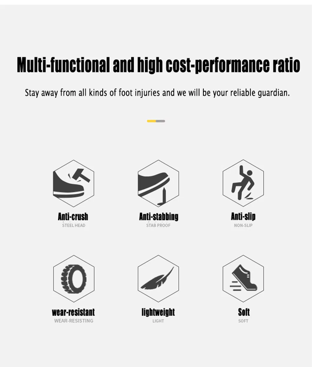 Metatarsal Guard Safety Boots Details