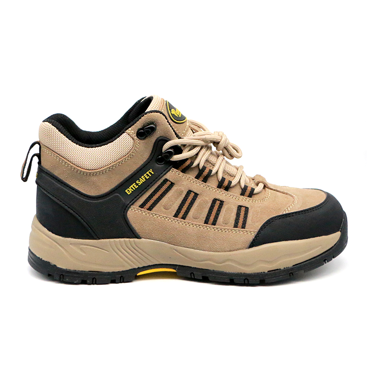 Wholesale Custom logo Work Shoes Safety Breathable Suede Upper Working Welding Industry Steel Toe Puncture-proof Safety Shoe