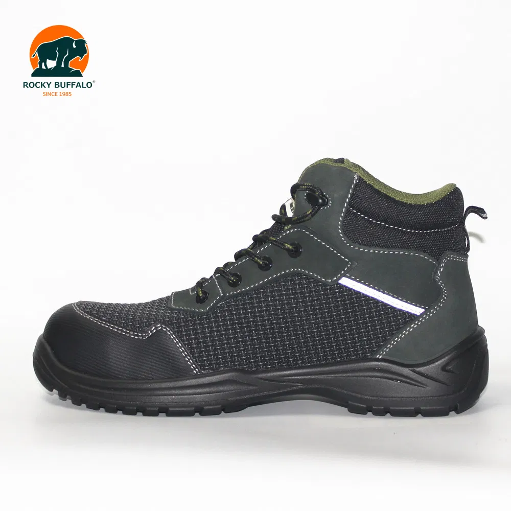 Rocky Buffalo Composite Toe Anti-Puncture Midsole Black Sport Safety Shoes